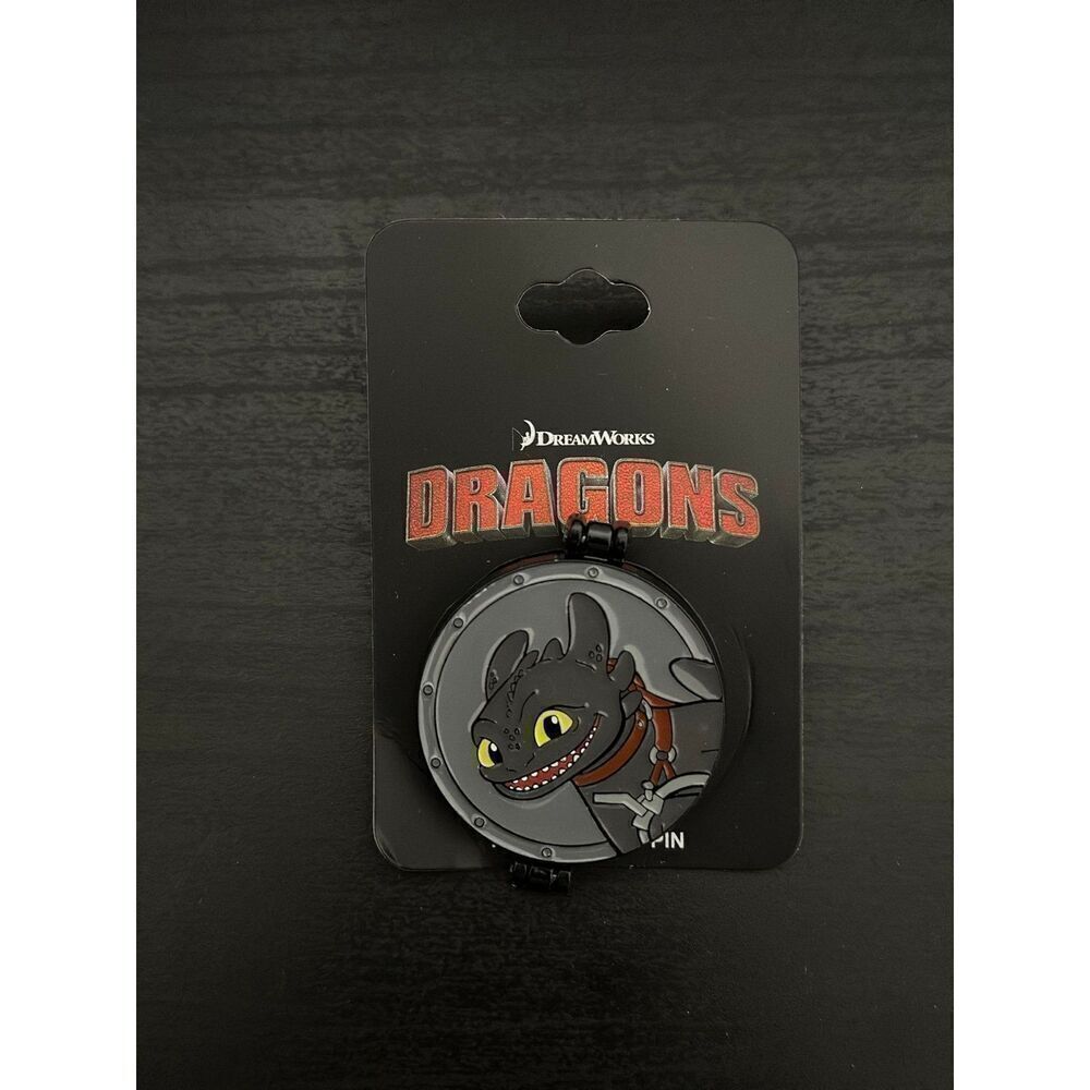 How To Train Your Dragon Toothless Hinge Enamel Pin